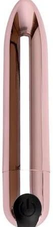 Ann Summers - Rechargeable Power Bullet Vibrator, Small Waterproof Vibrator with Smooth Finish, 7 Vibration Settings, 3 Speed Sex Toy, Waterproof - Rose Gold