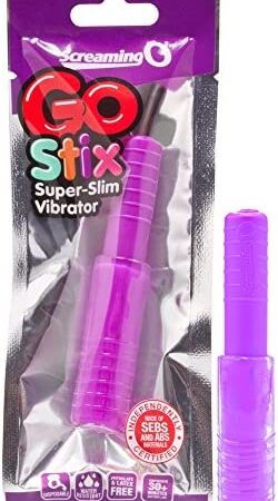 Screaming O Grape Go Stix Super Slim Vibe Disposable Bullet Vibrator