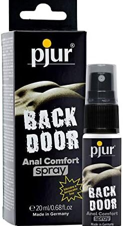 pjur Back Door Spray - for Intense Anal Sex - with panthenol & Aloe for Relaxed Pleasure (20ml)